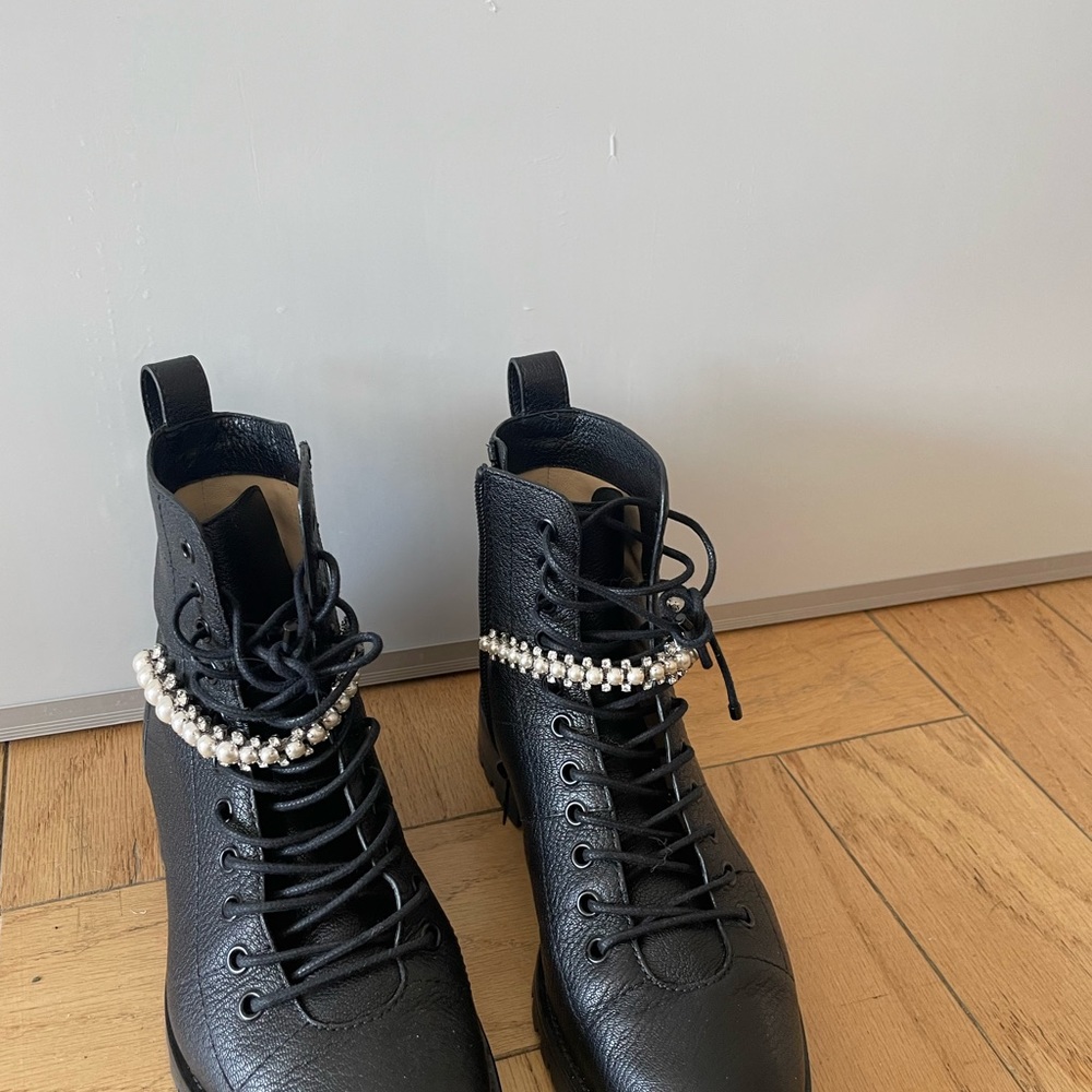 Jimmy Choo Cruz combat boot sz 39 - Picture 5 of 8